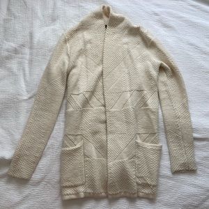 Cream BCBG cardigan